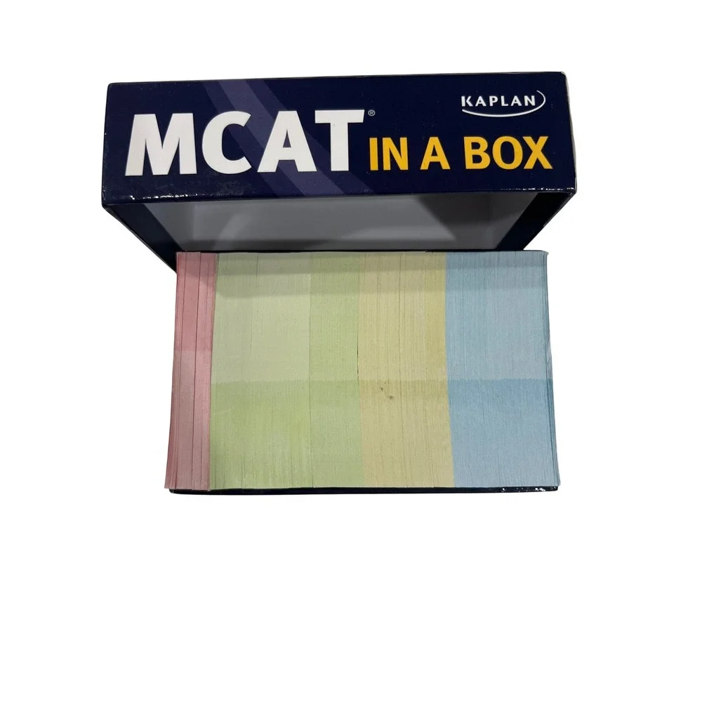 Kaplan MCAT in a Box Second Edition 700 Science Flashcards‎